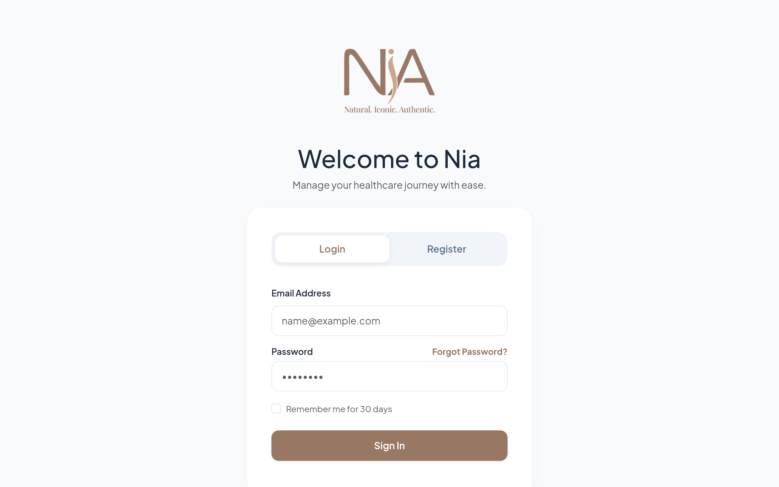 Preview of login-register