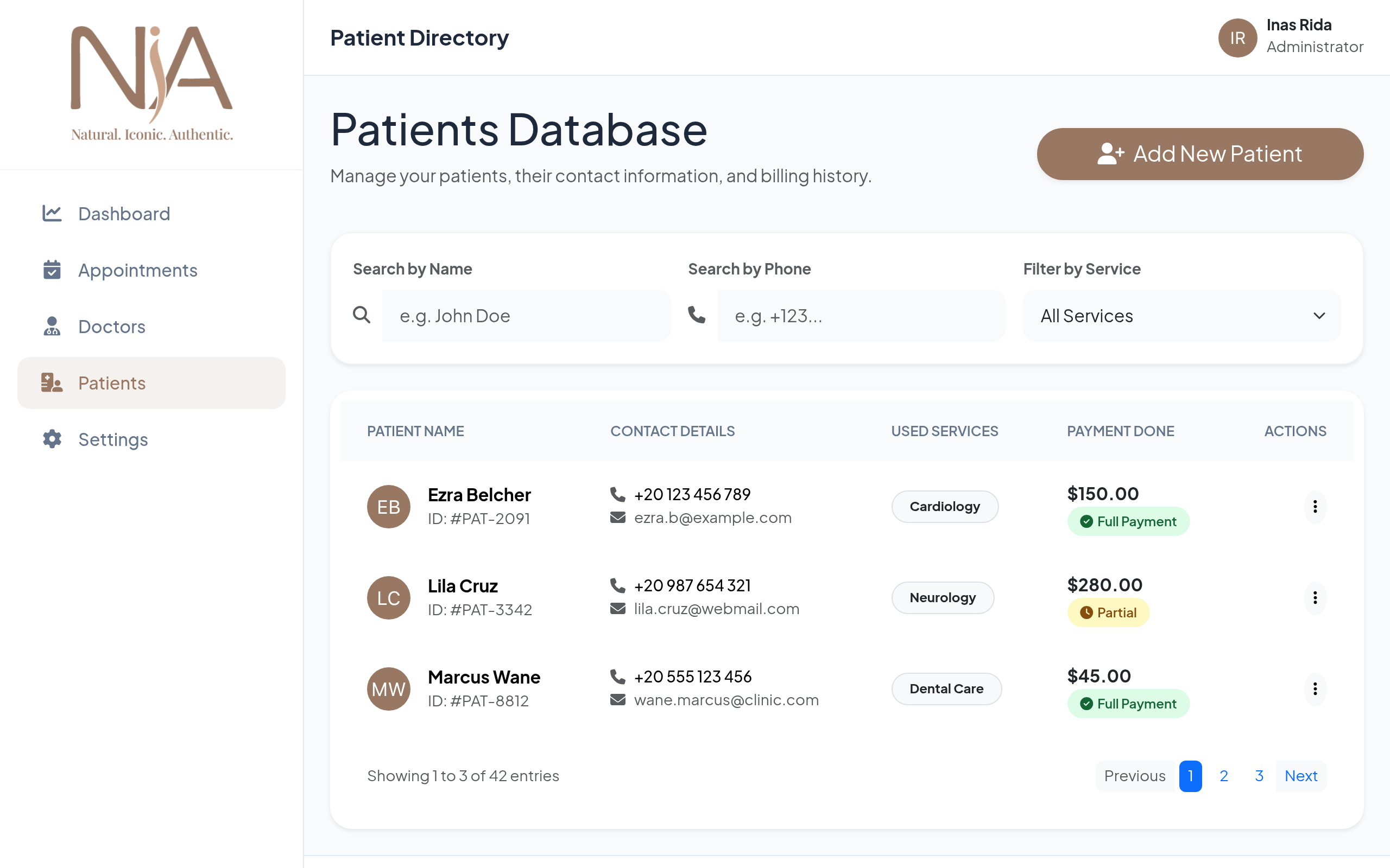 Preview of patients-management